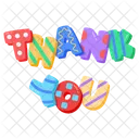 Thank sticker  Icon