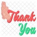Thank sticker  Icon