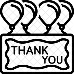 Thank You Icon Of Line Style Available In Svg Png Eps Ai Icon Fonts