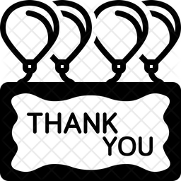 Thank You Icon Of Glyph Style Available In Svg Png Eps Ai Icon Fonts