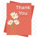 Thank You Card Invitation Card Decorative Card Icon
