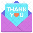 Thank You Card Thank You Card Greetingcard Icon
