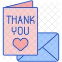 Thank You Card Greeting Card Card Icon