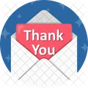 Thank You Card Gratitude Appreciation Icon
