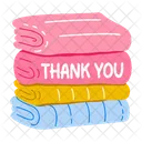 Thank You Clothes Fabric Icon