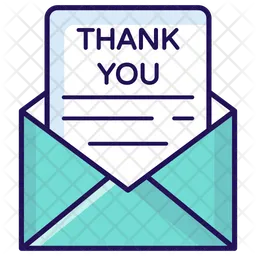Thank You Note  Icon