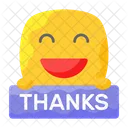 Thanks Emoji Emoticon Icon