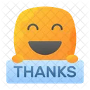 Thanks Emoji Emoticon Icon