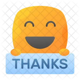 Thanks Emoji Icon