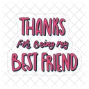Thanks for being my best friends  Icon