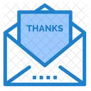 Thanks Letter Thank You Document Mail Icon