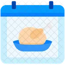 Thanksgiving Food Autumn Icon