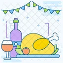 Festival Holiday Thanksgiving Thanksgiving Event Icon
