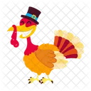 Turkey Cartoon Turkey Stickers Cute Turkey Icon