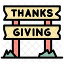 Thanksgiving Board Thanksgiving Celebration Celebration Icon