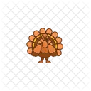 Thanksgiving Chicken Thanksgiving Celebration Icon