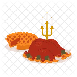 Thanksgiving dinner  Icon