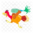 Turkey Cartoon Turkey Stickers Cute Turkey Icon