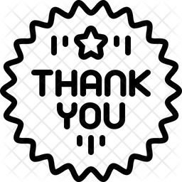 Thankyou Icon Of Line Style Available In Svg Png Eps Ai Icon Fonts
