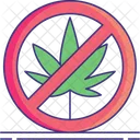 Thc Free Weed Free Thc Prohibited Icon
