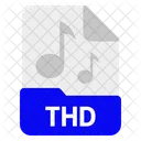 Thd File Format Icon