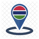 The Gambia Flag Icon