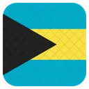 バハマの国旗 アイコン