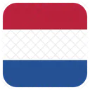 オランダの国旗 アイコン