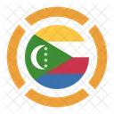 The Comoros Flag Icon