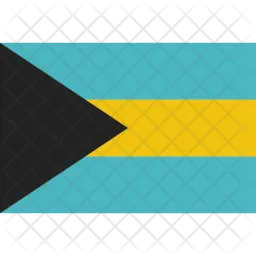 The Bahamas Flag Icon