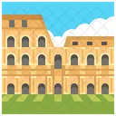 The Colosseum Italy Landmark Icon
