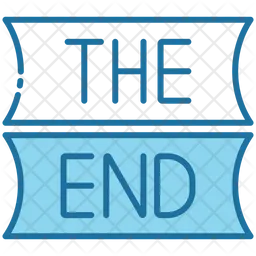 The end  Icon