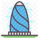 St Axe Mary Gherkin London London Landmark Icon