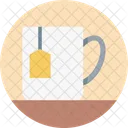 The Instantane Tasse A The Sachet De The Icône