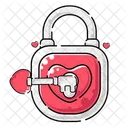 The Key And Lock Of Love Love Lock Love 아이콘