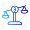 Justice Law Money Icon