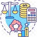 The right to pay rise  Icon