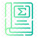 The Sum Of Total Summation Symbol Icon