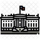 The White House Washington Dc Landmark Icon