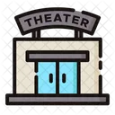 Theater Cinema Building Icon