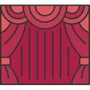 Theater Curtain Stage Icon
