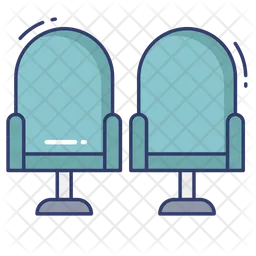 Theater Chairs  Icon