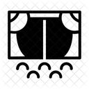 Theater Curtain Curtain Theater Icon