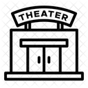 Theater Cinema Building Icon