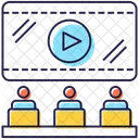 Theatre Cinema Movie Show Icon