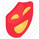 Theater Mask Carnival Mask Flaseface Icon