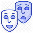 Theater Mask Party Icon