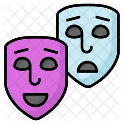 Theater Mask  Icon