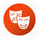 Theater Mask Study Icon