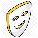 Theater Mask Carnival Mask Flaseface Icon